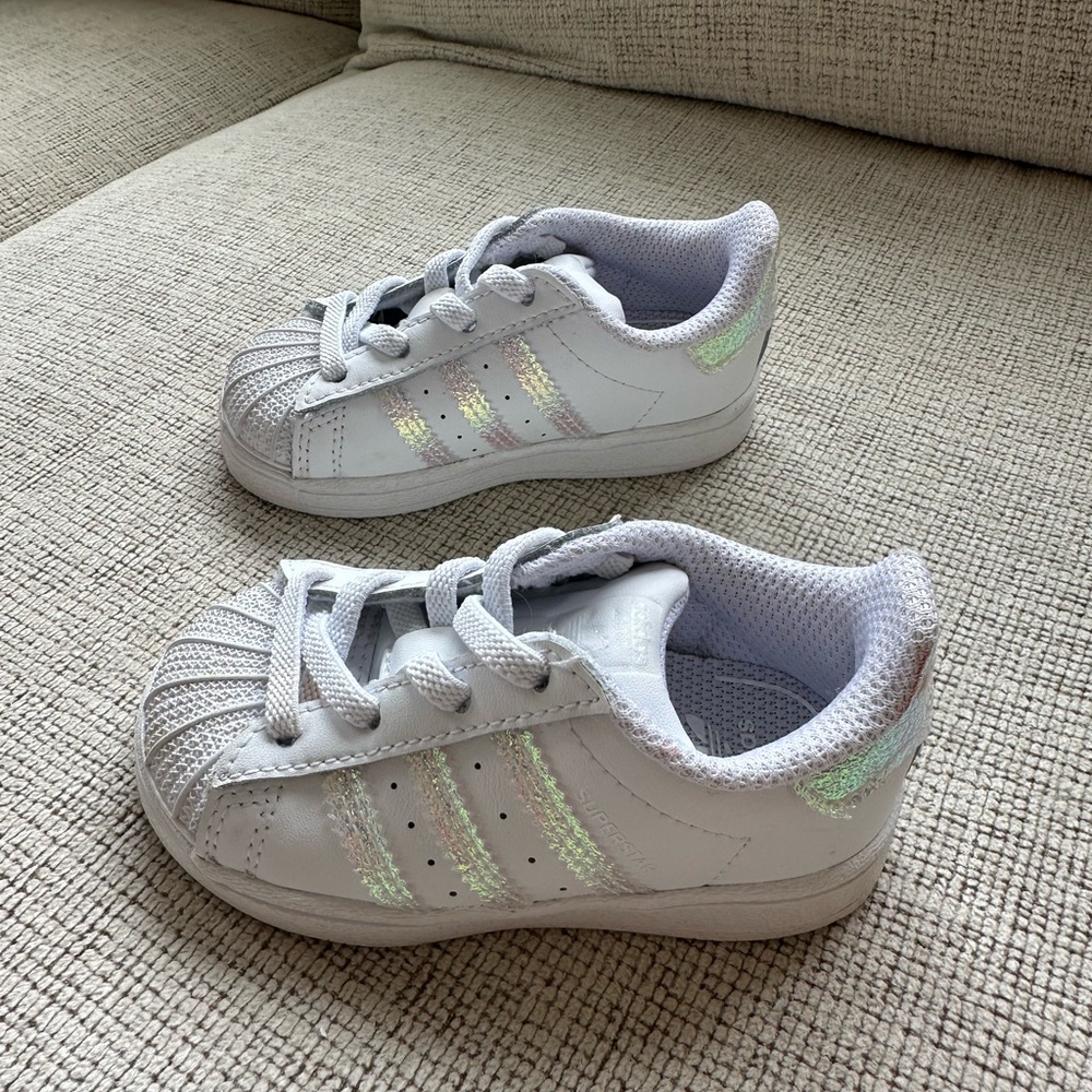 Toddler Adidas Sneakers Size 5 - great shape!